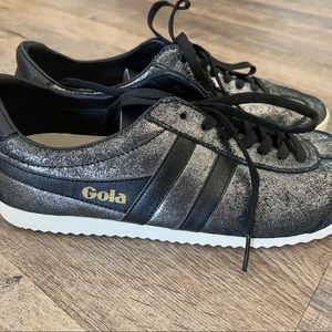 New! Never worn Gola bullet glitter sneakers